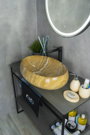 Накладная раковина для ванной под камень Gid Mnc164 54406