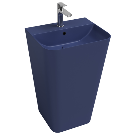 Раковина ISVEA Sott'Aqua напольная 500*420*830 цвет синий матовый 10SQ37001SV-2Z