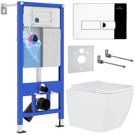 Комплект 6 в 1 Roxen StounFix Dual Fresh 592045 (состоит из:  710200, Caspia 410280CH, 530135-01)