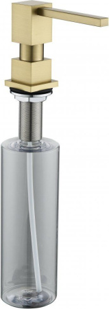 Дозатор для мыла Grocenberg AC0033 (Золото матовый)