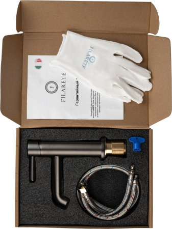 Cмеситель для раковины FILARETE Roun FL5020 (Графит)