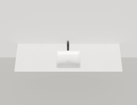 Раковина столешница Salini ONDA PLUS, белый, 1402203MN