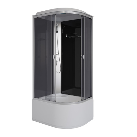 Душевая кабина Niagara Eco E90/80/40L/TN (90х80х215) высокий поддон(40см),стекло тонированное,4 места