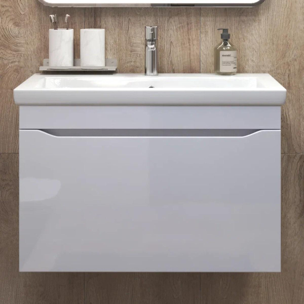 Тумба под раковину подвесная VIGO Grani 166, 80 см