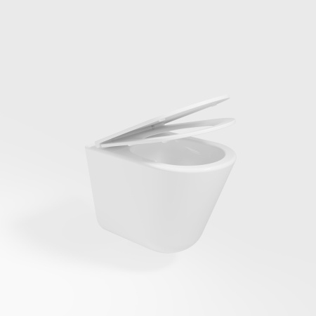 Унитаз подвесной Vincea Tornado Vito VT1-23T, ультратонкое soft-close сиденье