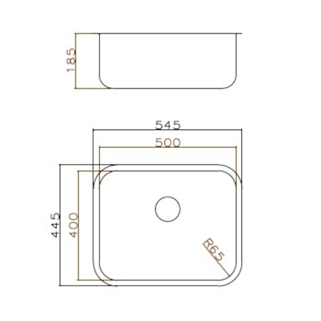 Кухонная мойка Grandex Aqua Select 200336, сатин