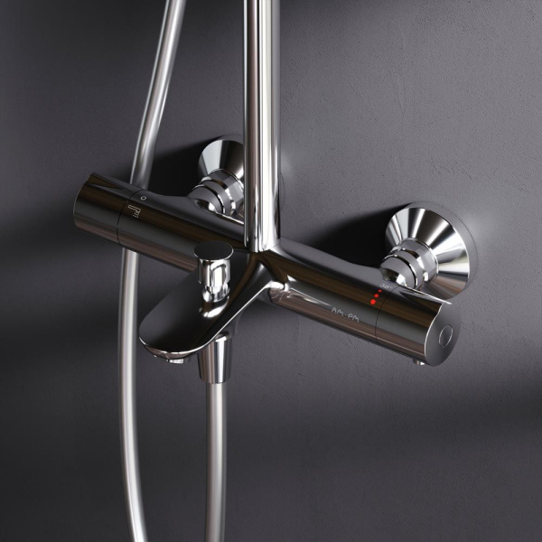 Душевая система AM.PM F0780564 Like с термостатом