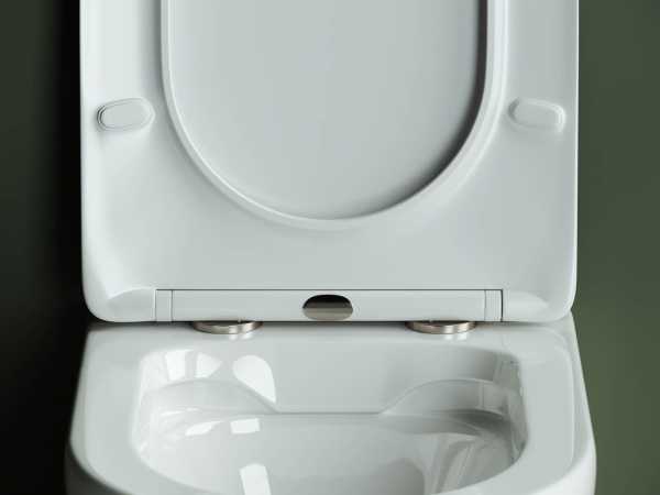 Подвесной унитаз Highlight Rimless 360х350 белый