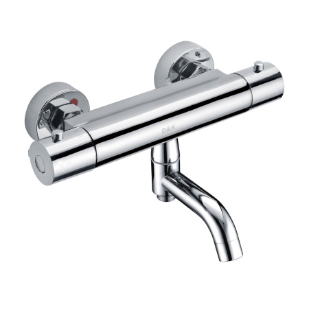 Смеситель для ванны с термостатом D&K Bayern DA2153201, хром