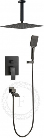 Душевая система скрытого монтажа FILARETE Waterfall FL1012 (Графит)
