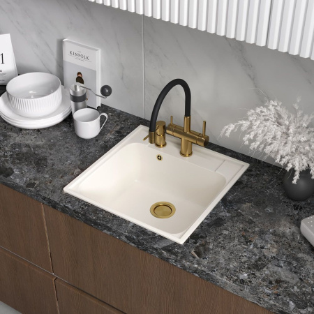 Кухонная мойка Reflection Etude RF0353WH, белый