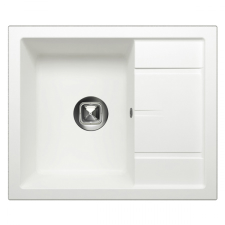 Кухонная мойка Tolero R-107 49.5x59.5 белый