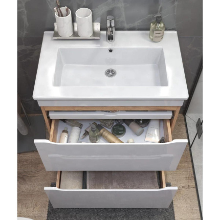 Тумба под раковину напольная VIGO Grani tn.GRI.OSK.75.2Y дуб золотой, 75 см