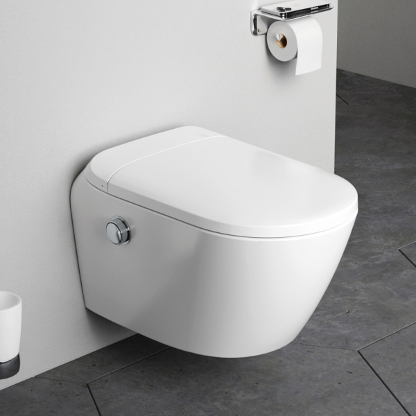 CCC301700SC Sensation подвесной унитаз с интегрированным электронным биде TouchReel