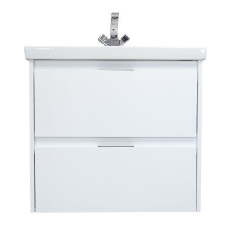 Тумба подвесная BRIZ Вена 60 с умывальником Грэйс, 239 03-18060-15 00 БЕЛ