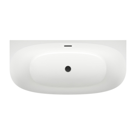 Акриловая ванна в наборе 4 в 1: пристенная ванна, ножки, экран, слив-перелив Wellsee Belle Spa 2.0 235801003