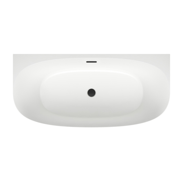 Акриловая ванна в наборе 4 в 1: пристенная ванна, ножки, экран, слив-перелив Wellsee Belle Spa 2.0 235801003