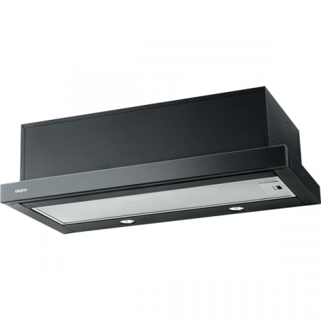 Вытяжка кухонная AKPO WK-7 Light Eco Glass 50 см черное стекло