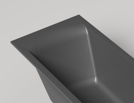 Ванна встраиваемая Salini CASCATA 170x75, S-Sense, глянцевый белый 104113G