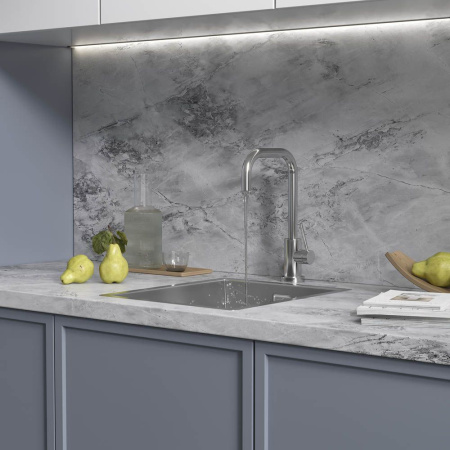 Кухонная мойка Reflexion Como RX2038SS полированная сталь