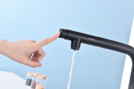 Смеситель для кухни Paulmark URBAN Ur213104-401(AN), антрацит