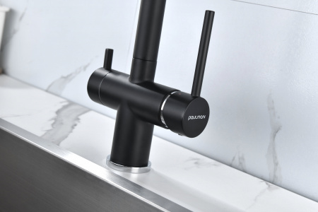 Смеситель для кухни Paulmark SERPENTINE Se213222-401(AN), антрацит