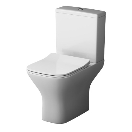 C908601SC Gem унитазкомпакт  без ободка с сиденьем микролифт