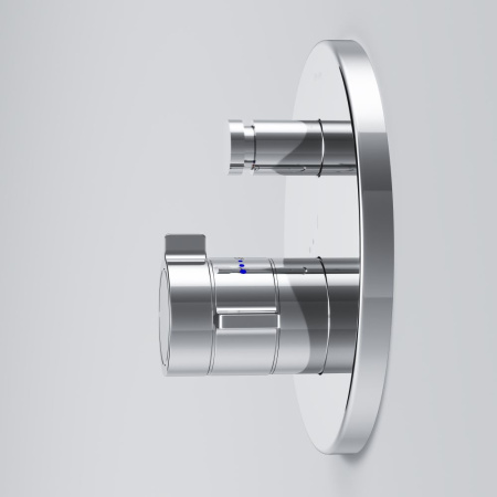 F85A45600 X-Joy Смеситель AM.PM встроенный с термостатом на 2 потребителя, хром