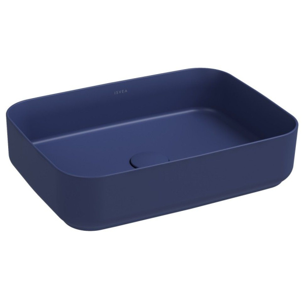 Раковина ISVEA Infinity накладная 500*360*120 цвет синий матовый 10NF65050SV-2Z