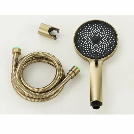 Смеситель для ванны Fmark FS8206C, матовое золото