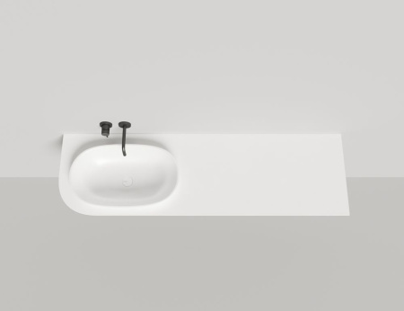 Столешница Salini Costa Plus, белый, 200221MN