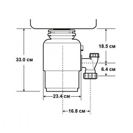 Измельчитель пищевых отходов InSinkErator 200 Supreme-2