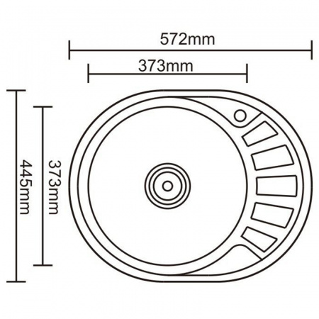 Кухонная мойка Ledeme L65745-6L 45x57