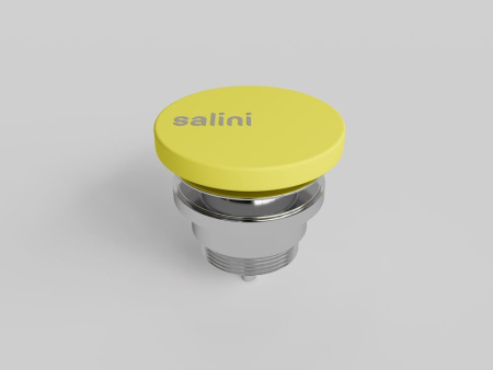 Донный клапан для раковины фиксированный D 604 Salini белый 166302M