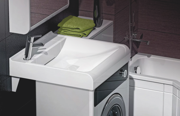 Умывальник Эврика-Лайт 60х50 белый (1)