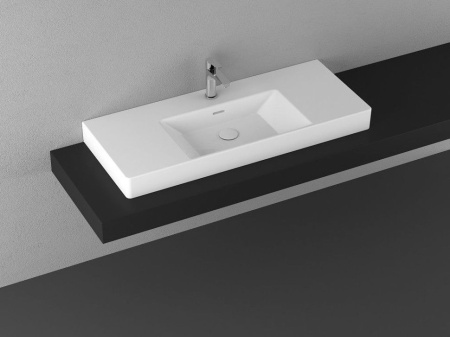 Раковина ISVEA SistemaV накладная 1210*455*145 1 цвет белый 10SV50120SV