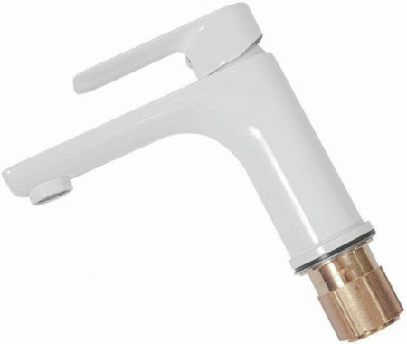 Cмеситель для раковины Hansberge H1099 Белый хром