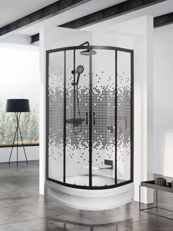 Душевой уголок МОНОМАХ МОНОМАХ ДУ 70/180 МЗ BL