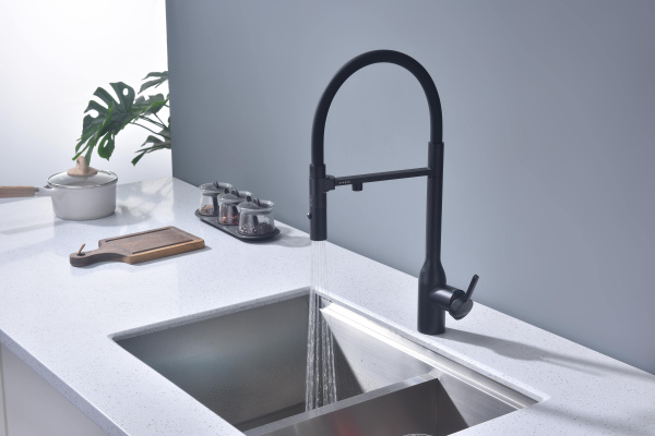 Смеситель для кухни Paulmark MAGNETO ONE Ma213188-AN, антрацит