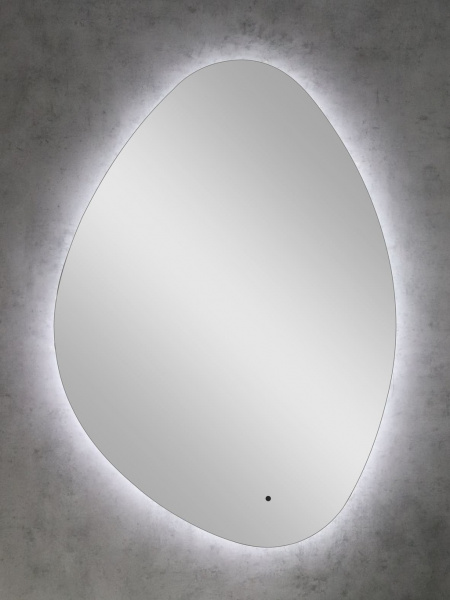 Зеркало Континент Alma LED 700х1000 ореольная холодная подсветка