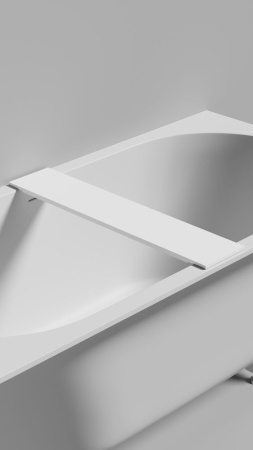 Полка для встраиваемой ванны Salini GABBIANO IN 880, белый, 1906208M