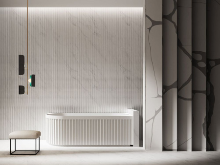 Акриловая ванна ABBER AB9412-1.5 R белая