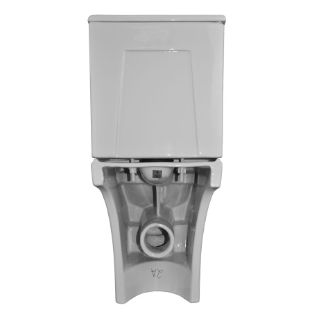 Унитаз напольный Azario FRETTA ROUND N 340х650х770 безободковый, c быстросьемным сиденьем микролифт (AZ-1038A)