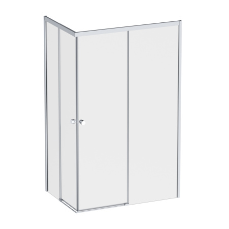 W94G-403-120280-MT1K X-joy Душевое ограждение AM.PM прямоугольн.,раздвиж.двери 120x80 хром мат