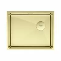 Мойка Paulmark NEXT-SKEW 54 UNI PM885444-LG 440х540х200 мм, нержавеющая сталь, светлое золото