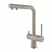 Смеситель для кухни Paulmark SERPENTINE Se213222-BE, бежевый