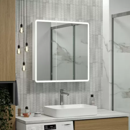 Зеркало-шкаф Reflexion Chill LED 800х800 RF2315CH