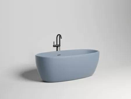 Ванна отдельностоящая Salini LUCE 170x85, S-Stone, матовый белый 100121M