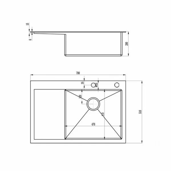 Мойка ZorG INOX RХ 7851 R