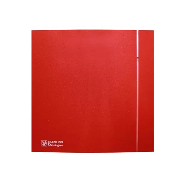 Вентилятор S&P SILENT-200 CZ RED DESIGN - 4C